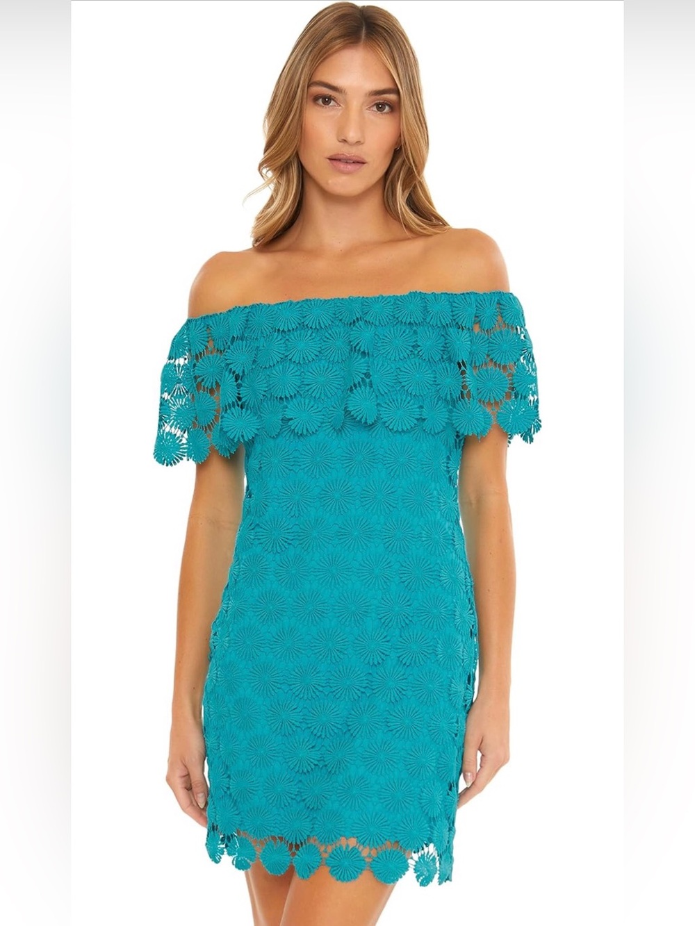 Trina Turk Bardot Off Shoulder Dress - XL